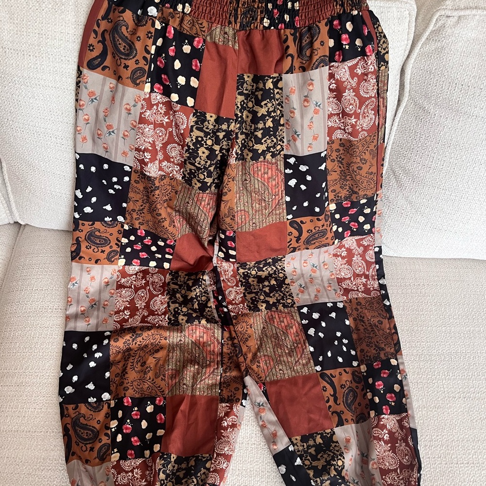 Patchwork Bohemian Pants